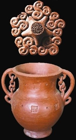 Esse tipo de cerâmica é produzido pela comunidade antes da criação do município