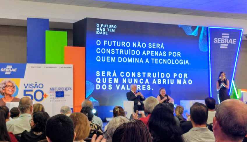 Seminário Visão 50+ reúne mais de 400 empreendedores em Fortaleza